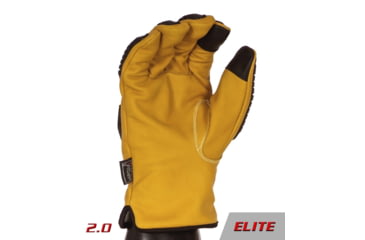 Image of 221B Tactical Diesel Work Gloves 2.0 Elite, Level 5 Cut Resistant &amp; Fluid Resistant, Yellow, Extra Large, DSLG2-ELT-XL-YLW