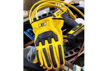 Image of 221B Tactical Diesel Work Gloves 2.0 Elite, Level 5 Cut Resistant &amp; Fluid Resistant, Yellow, Extra Large, DSLG2-ELT-XL-YLW