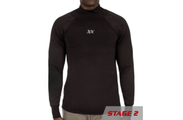 Image of 221B Tactical Equinoxx Stage 2 - Thermal Mock, Black, Small, EQXST2-S-BLK