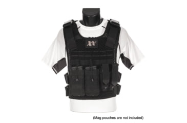 Image of 221B Tactical Phantom Plate Carrier, 10in x 12in Plate Fit, Black, One Size, PPC-10X12-BLK
