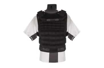 Image of 221B Tactical Phantom Plate Carrier, 10in x 12in Plate Fit, Black, One Size, PPC-10X12-BLK