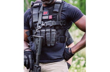 Image of 221B Tactical Phantom Plate Carrier, 10in x 12in Plate Fit, Black, One Size, PPC-10X12-BLK