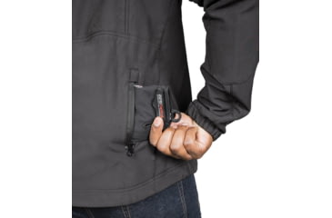 Image of 221B Tactical Tradecraft Tactical EDC/CCW Jacket 2.0 w/ Level IIIA Back Panel Only - Men's, Small, Black, TRDJKT20BPO-S-BLK