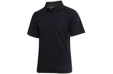 Image of 24 7 Series 4393003 Ladies Short Sleeve Polo Shirt Black
