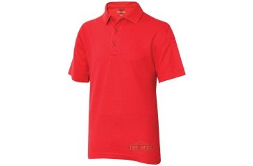 Image of 24 7 Series 4332006 Mens Short Sleeve Polo Shirt Range Red