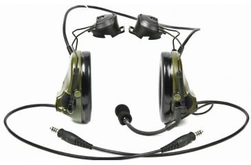 Image of 3M Dual Comm SWAT-TAC II ARC Headset Covert Black 1/case MT17H682P3AD-19 SV