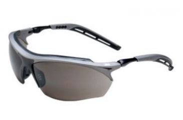 Image of 3M Maxim GT Protective Eyewear Gray Anti-Fog Lens, Metallic Gray andBlack Frame,, 20/CS 14247-00000-20
