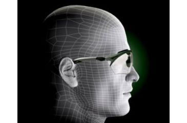 Image of 3M Maxim Protective Eyewear GT, Clear A/F lens, Metallic Gray and BLKframe color,, 20/CS 14246-00000-20