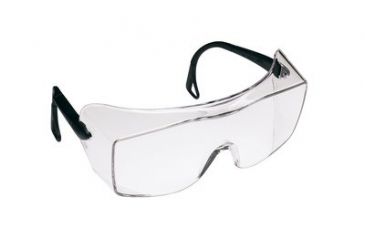 Image of 3M OX Protective Eyewear 2000 Clear Anti-Fog Lens, Black Secure Grip Temple, 20/CS 12166-00000-20