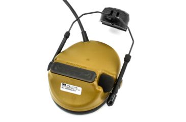 Image of 3M PELTOR COMTAC III ACH Communication Headset, Single COMM, Accessory Rail Connector, Coyote Brown MT17H682P3AD-47 CY 1 EA/Case