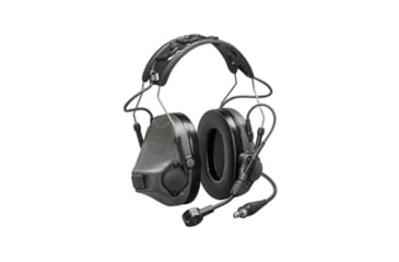 Image of 3M VIII Single Comm Headset, Nexus 4-Con, Charcoal Grey, MT14H418A-47 GE