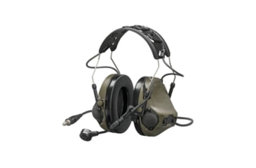 Image of 3M VIII Single Comm Headset, Nexus 4-Con, OD Green, MT14H418A-47 GN
