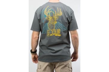 Image of 5.11 Tactical Digital Buck T-shirt, Charcoal - 41006CW018L