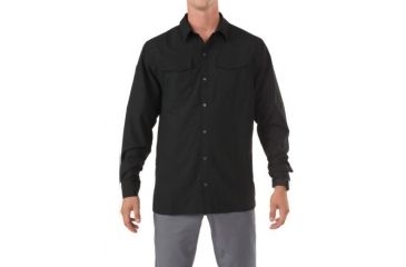 Image of 5.11 Tactical Freedom Flex Woven Long Sleeve, Black - 72417019XXL