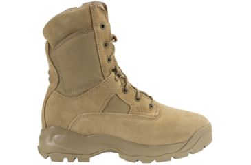 Image of 5.11 Tactical A.T.A.C. 8In Boot Side Zip - Mens, 14W, Coyote, 12110-120-14-W