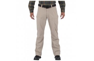 Image of 5.11 Tactical Apex Pant w/Articulated Knees - Mens, Khaki, 28-30, 74434ABR-055-28-30