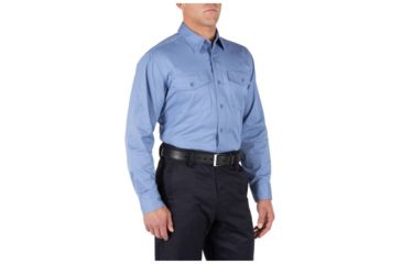 Image of 5.11 Tactical Company Long Sleeve Shirt - Mens, Tall, Fire Med Blue, 2XL 72515T-696-2XL-T