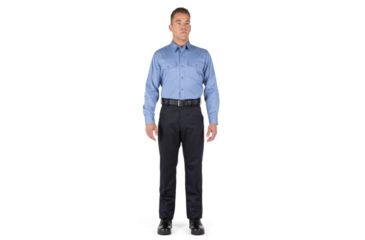 Image of 5.11 Tactical Company Long Sleeve Shirt, Tall - Men's, Fire Med Blu, 2XLT, 72515T-696-2XL-T