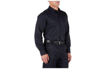 Image of 5.11 Tactical Company Long Sleeve Shirt, Tall - Men's, Fire Navy, 2XLT, 72515T-720-2XL-T