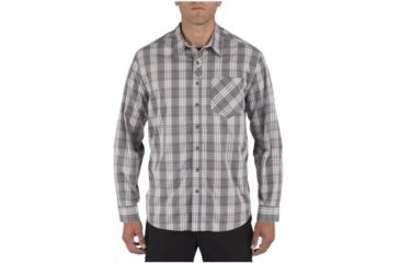 Image of 5.11 Tactical Covert Flex Long Sleeve Shirt, Storm - 72428-092-2XL