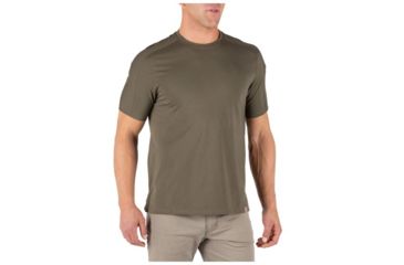 Image of 5.11 Tactical Delta Short Sleeve Crew Top - Mens, Ranger Green, Medium 40169-186-M