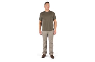 Image of 5.11 Tactical Delta Short Sleeve Crew Top - Mens, Ranger Green, Medium 40169-186-M