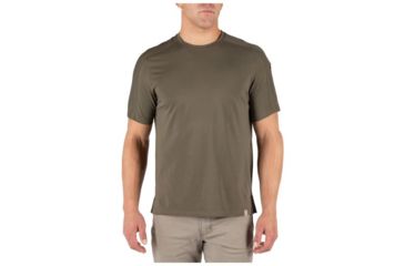 Image of 5.11 Tactical Delta Short Sleeve Crew Top - Mens, Ranger Green, Medium 40169-186-M