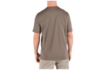 Image of 5.11 Tactical Delta Short Sleeve Crew Top - Mens, Major Brown, Large 40169-367-L
