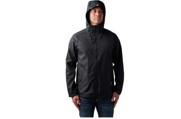 Image of 5.11 Tactical Exos Rain Shell Jacket - Mens, Black, 2XL, 48370-019-2XL