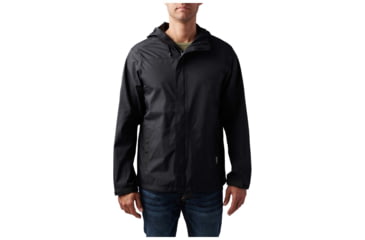 Image of 5.11 Tactical Exos Rain Shell Jacket - Mens, Black, 2XL, 48370-019-2XL