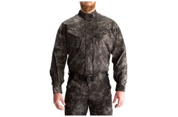 Image of 5.11 Tactical Geo7 Stryke TDU Long Sleeve Shirt - Mens, Night, Small, Regular, 72416G7-357-S-R