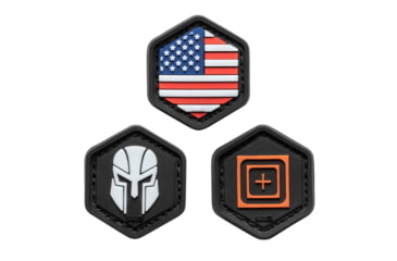 Image of 5.11 Tactical Hexgrid Patch - Unisex, Multi, 1 SZ, 81723-999-1 SZ