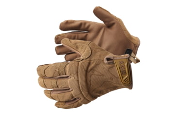 Image of 5.11 Tactical High Abrasion 2.0 Gloves, Kangaroo, Medium, 59395-134-M