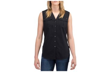 Image of 5.11 Tactical Meadow Sleeveless Top - Womens, Black Hb, XL, 61313-293-XL