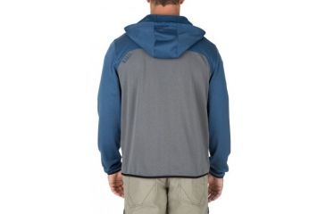 Image of 5.11 Tactical Mens Reactor Full Zip Hoodie 2.0, Storm, S 72439-092-S