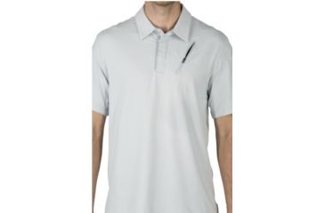 Image of 5.11 Tactical OdyShort Sleeveey Polo, PEARL, L 71032-PEARL-L