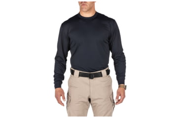 Image of 5.11 Tactical Performance Utili-T Long Sleeve 2-pack - Men's, Dark Navy, S, 40175-724-S