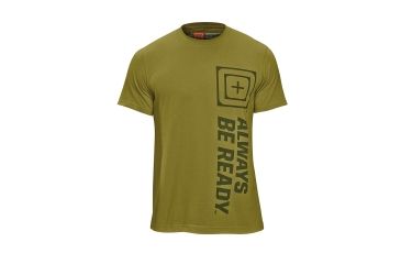 Image of 5.11 Tactical Recon ABR Logo T Shirt - Underbrush - M 41186A-836-M