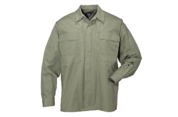Image of 5.11 Tactical Ripstop Tdu L/s Shirt, TDU Green, 72002ABR-190-2XL-R