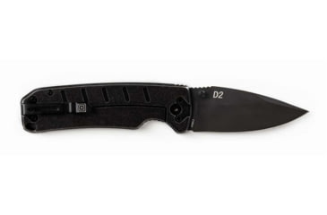 Image of 5.11 Tactical Ryker DP Mini Folding Knife, 3in, Drop Point, D2 Blade, Black, 1 SZ, 51158-019-1 SZ