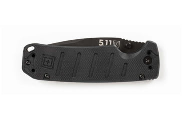 Image of 5.11 Tactical Ryker DP Mini Folding Knife, 3in, Drop Point, D2 Blade, Black, 1 SZ, 51158-019-1 SZ