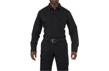 Image of 5.11 Tactical Stryke Pdu Mn Ls Sht Cl A, Midnight Navy, 72073ABR-750-2XL-R