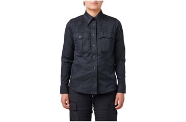 Image of 5.11 Tactical Stryke PDU Twill Long Sleeve Class B - Womens, Extra Large, Tall, Uniform White, 62425-750-XL-T