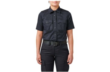 Image of 5.11 Tactical Stryke PDU Twill Short Sleeve Class B - Womens, Large, Regular, Uniform White, 61341-019-L-R