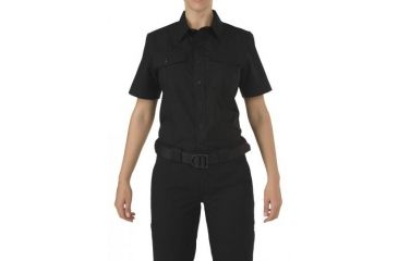 Image of 5.11 Tactical Stryke PDU WM SS Shirt Cla, BLACK, XS 61016019XSR