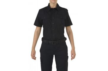 Image of 5.11 Tactical Stryke PDU WM SS Shirt Cla, MIDNIGHT NAVY, XS 61016750XSR
