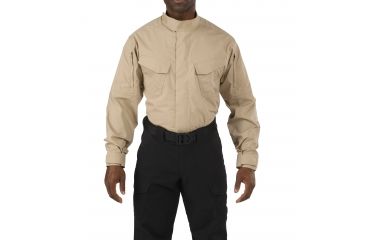 Image of 5.11 Tactical Stryke TDU LS Shirt, Tdu Khaki, XS 72416162XS