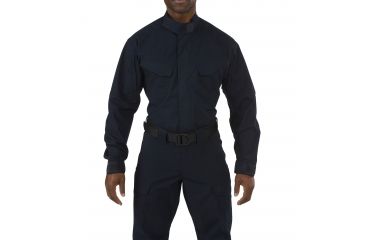 Image of 5.11 Tactical Stryke TDU Long Sleeve Shirt - Men's, Dark Navy, XS, 72416-724-XS