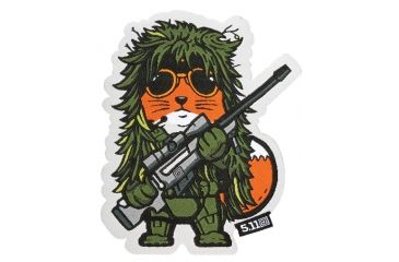 Image of 5.11 Tactical Tactical Fox Sniper Patch, Multi, 1 SZ 81074-999-1 SZ