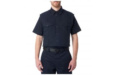 Image of 5.11 Tactical Uniform Outer Carrier Class B Shirt - Men's, Large, Regular, Midnight Navy, 49030-750-L-R